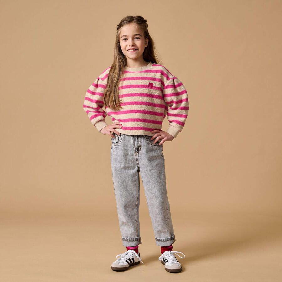 PETIT BLUSH Meisjes Jeans Baggy Fit Jeans Grijs