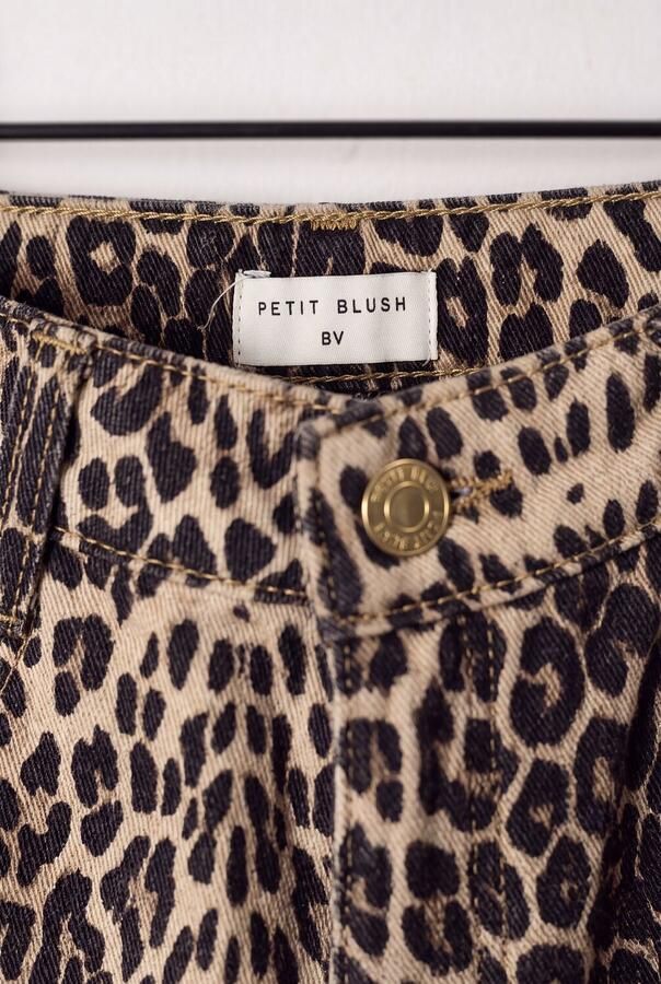 PETIT BLUSH Meisjes Jeans Ballon Fit Jeans Bruin - Foto 2