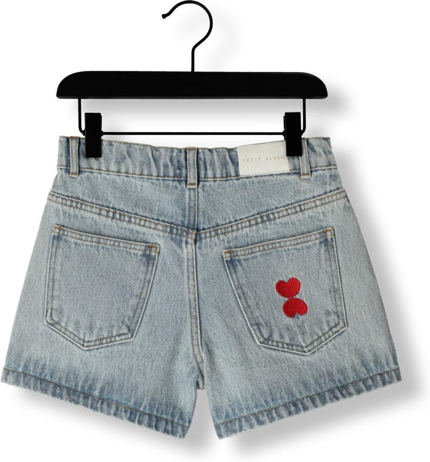 PETIT BLUSH Meisjes Jeans Short Lichtblauw