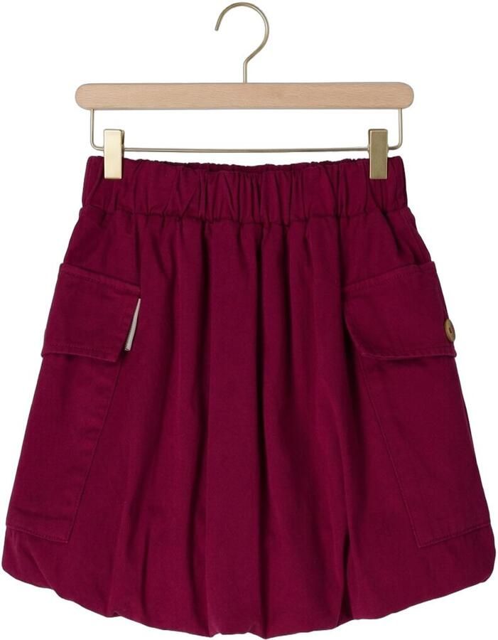 PETIT BLUSH Meisjes Rokken Ballon Cargo Skirt Bordeaux - Foto 2