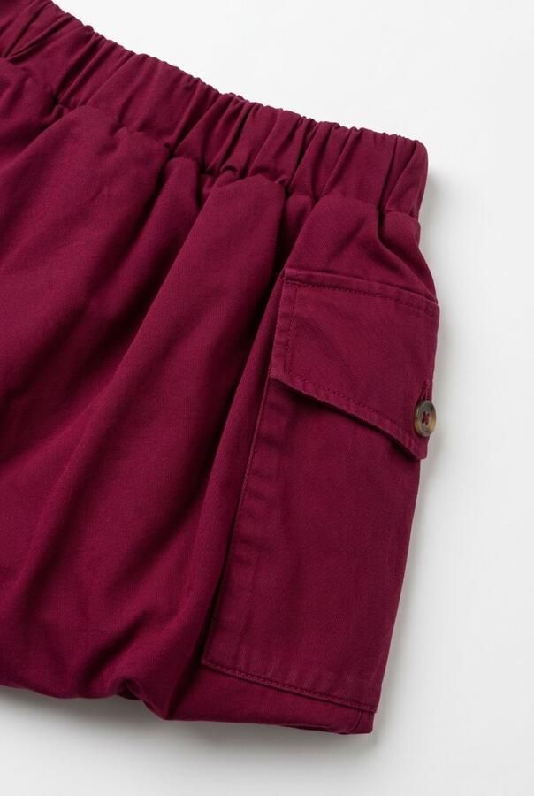 PETIT BLUSH Meisjes Rokken Ballon Cargo Skirt Bordeaux - Foto 3