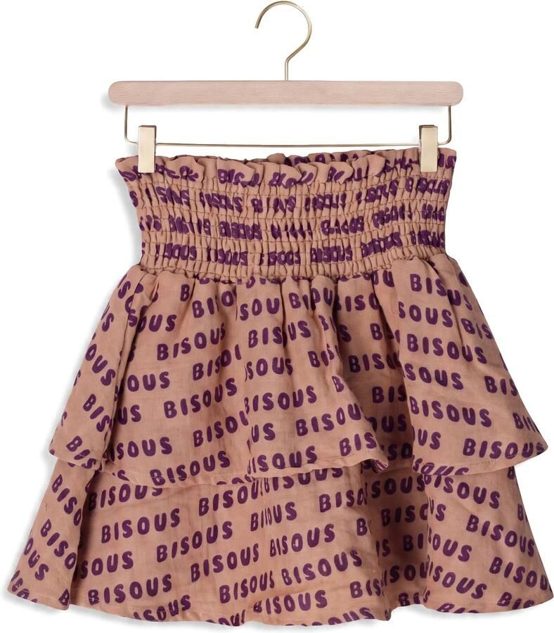 PETIT BLUSH Meisjes Rokken Mini Smock Skirt Bisous Beige - Foto 1