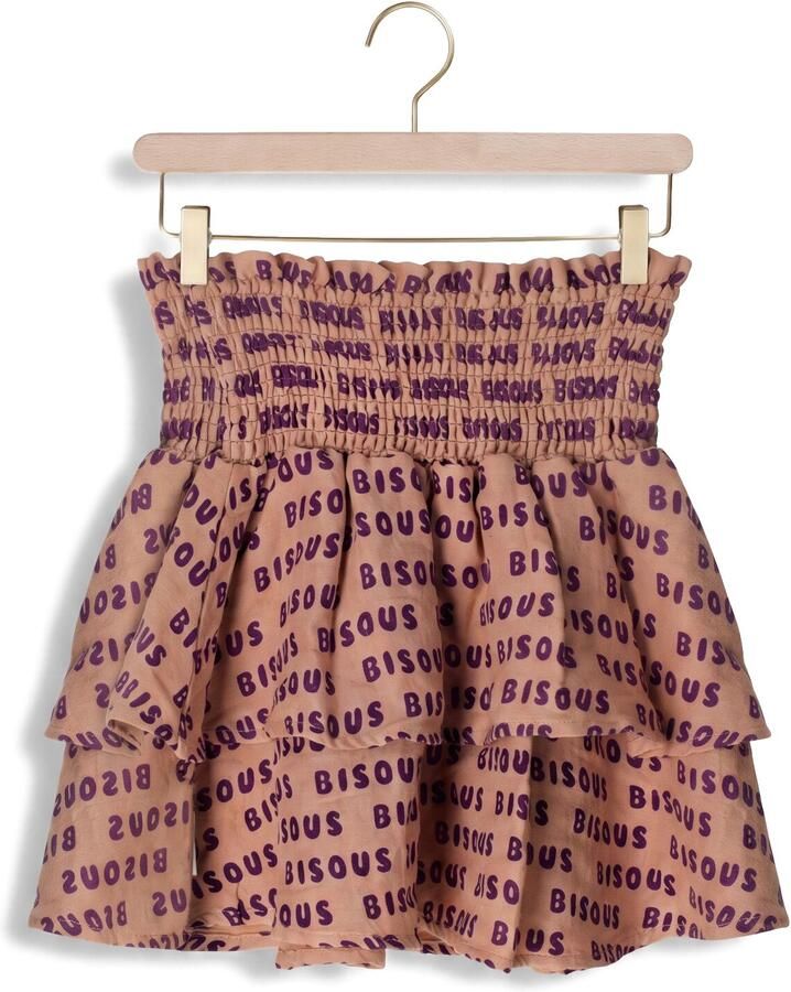 PETIT BLUSH Meisjes Rokken Mini Smock Skirt Bisous Beige - Foto 2