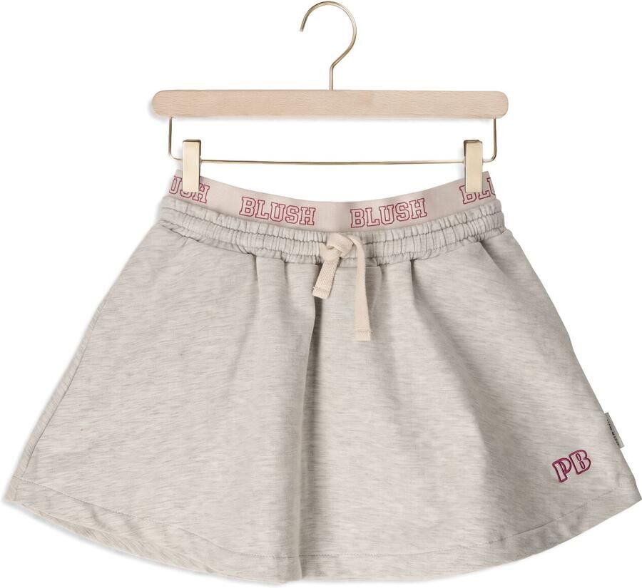 PETIT BLUSH Meisjes Rokken Mini Sweat Skirt Lichtgrijs