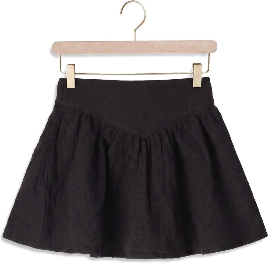 PETIT BLUSH Meisjes Rokken Romantic Mini Skirt Donkergrijs