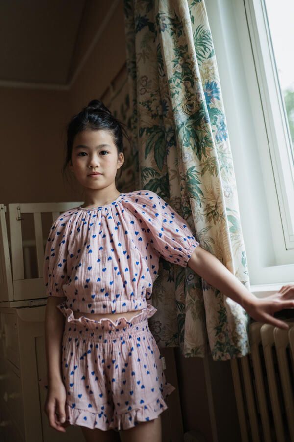 PETIT BLUSH Meisjes Tops & T-shirts Adele Blouse Roze - Foto 3