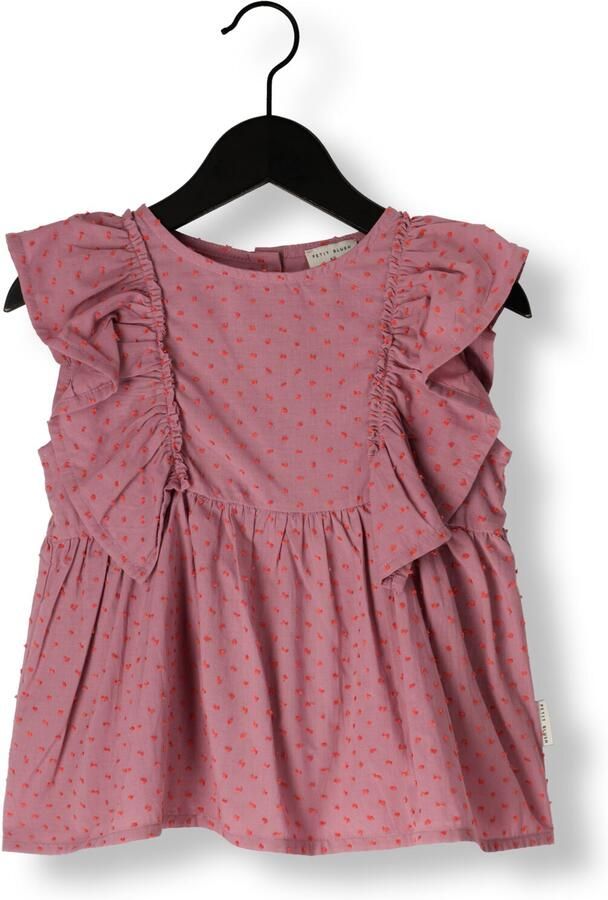 PETIT BLUSH Meisjes Tops & T-shirts Ruffle Blouse Roze