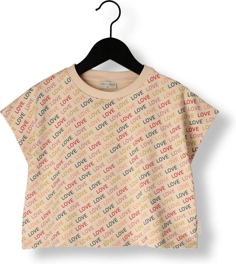 PETIT BLUSH Meisjes Tops & T-shirts Simple T-shirt Beige