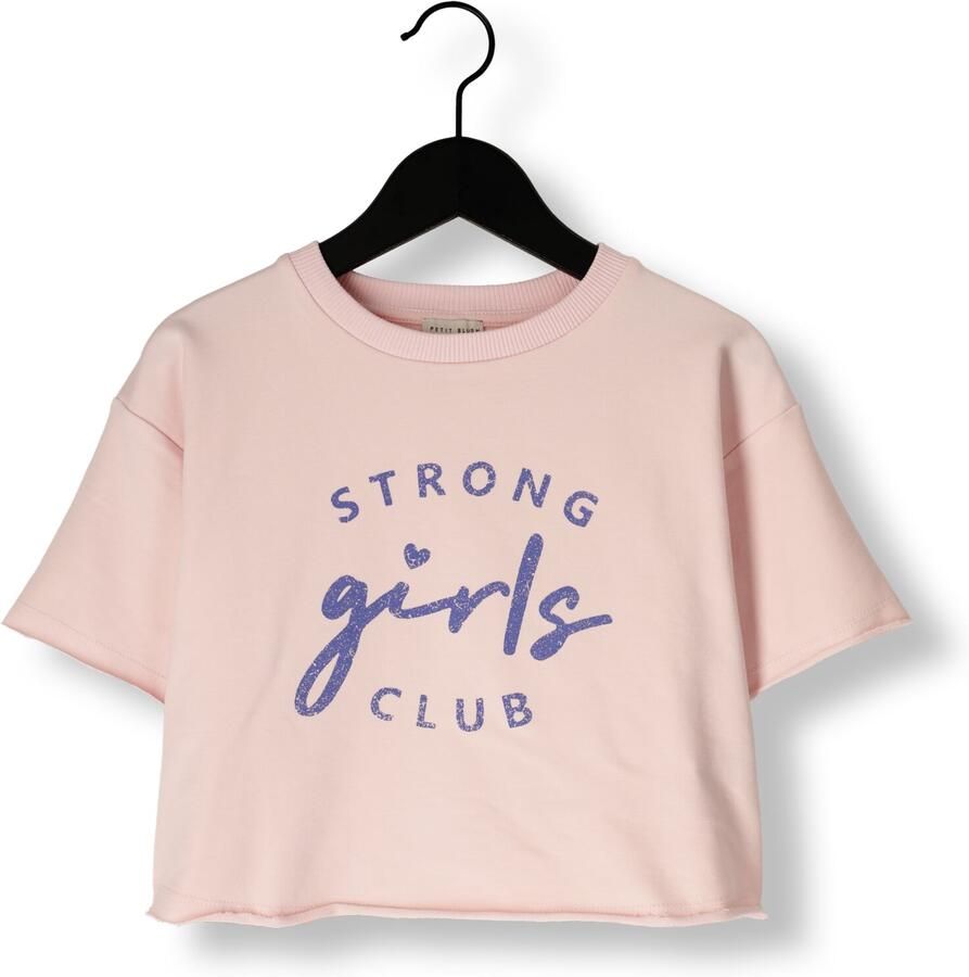 PETIT BLUSH Meisjes Tops & T-shirts T-shirt Strong Girls Lichtroze