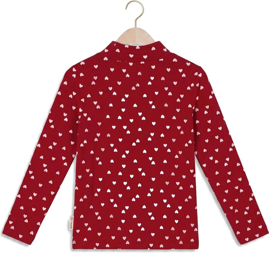 PETIT BLUSH Meisjes Tops & T-shirts Turtle Neck Rood - Foto 2