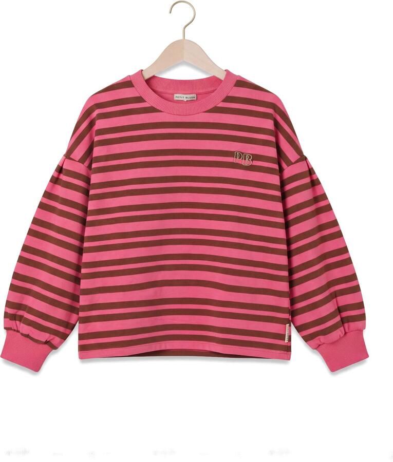 PETIT BLUSH Meisjes Truien & Vesten Easy Sweater Fuchsia