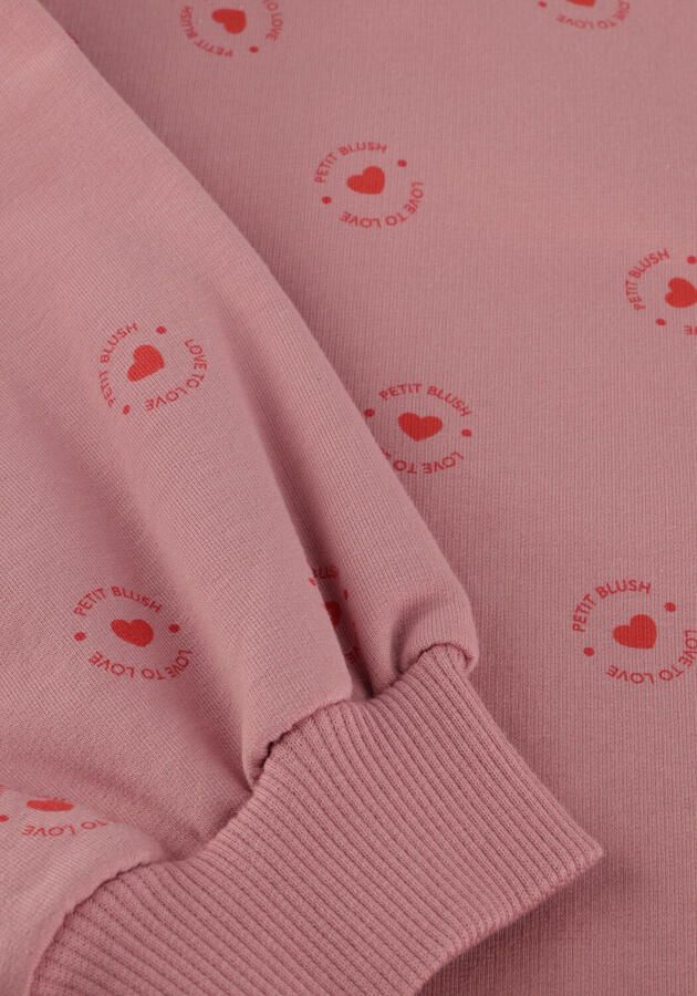 PETIT BLUSH Meisjes Truien & Vesten Easy Sweater Love To Love Roze