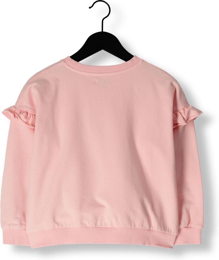 PETIT BLUSH Meisjes Truien & Vesten Ruffle Sweater Lichtroze