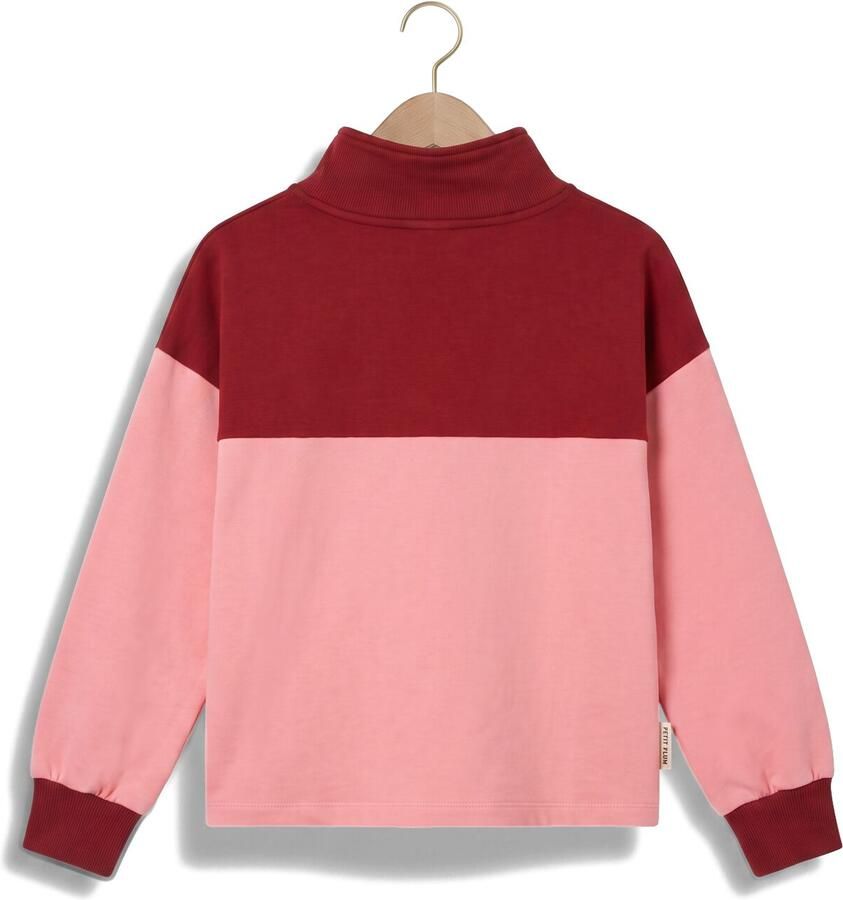 PETIT BLUSH Meisjes Truien & Vesten Zipper Sweater Roze - Foto 2