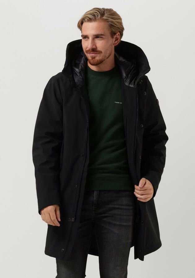 Peuterey Heren Kasa Kp01 Parka van Waterdichte Drielagige Stof Black Heren - Foto 4