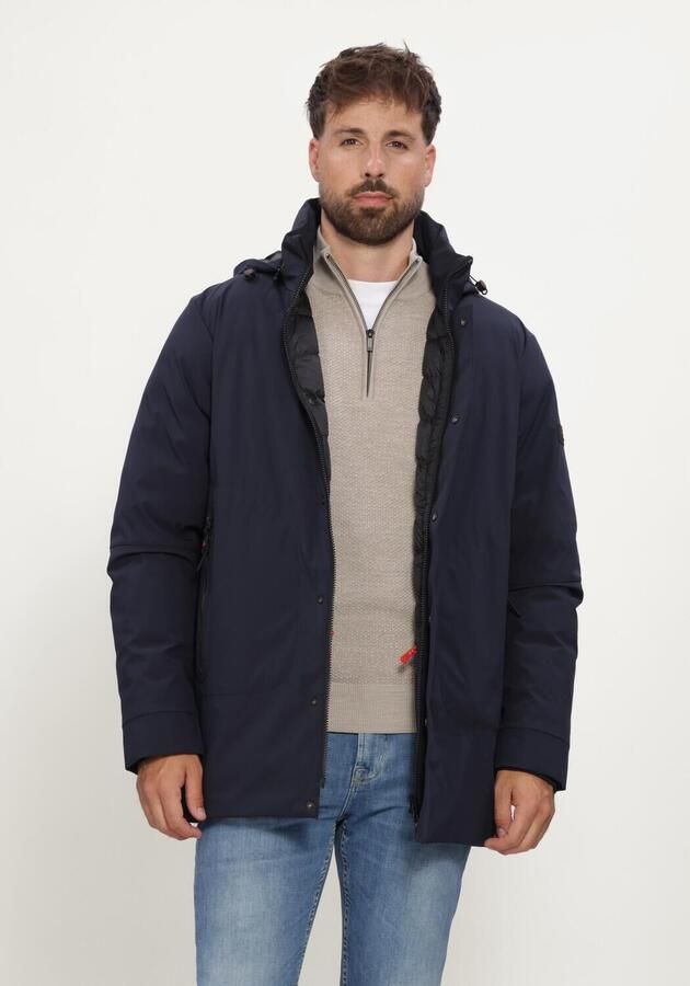 PEUTEREY Heren Jassen Peebles Srtr Grs01 Donkerblauw