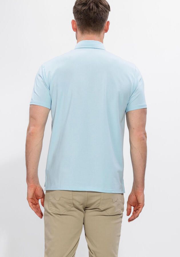 PEUTEREY Heren Polo's & T-shirts Mezola 02 Lichtblauw - Foto 4