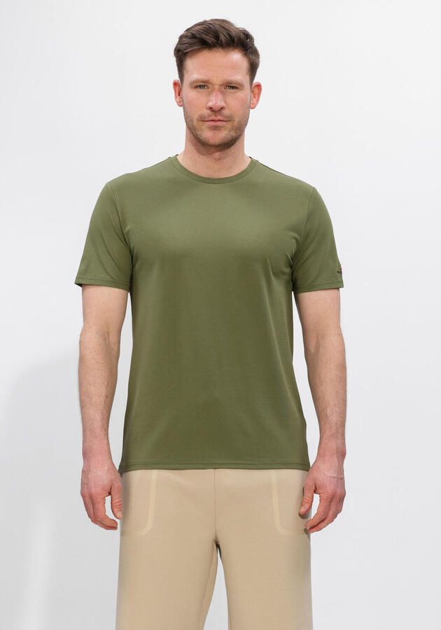 PEUTEREY Heren Polo's & T-shirts Zole 02 Olijf