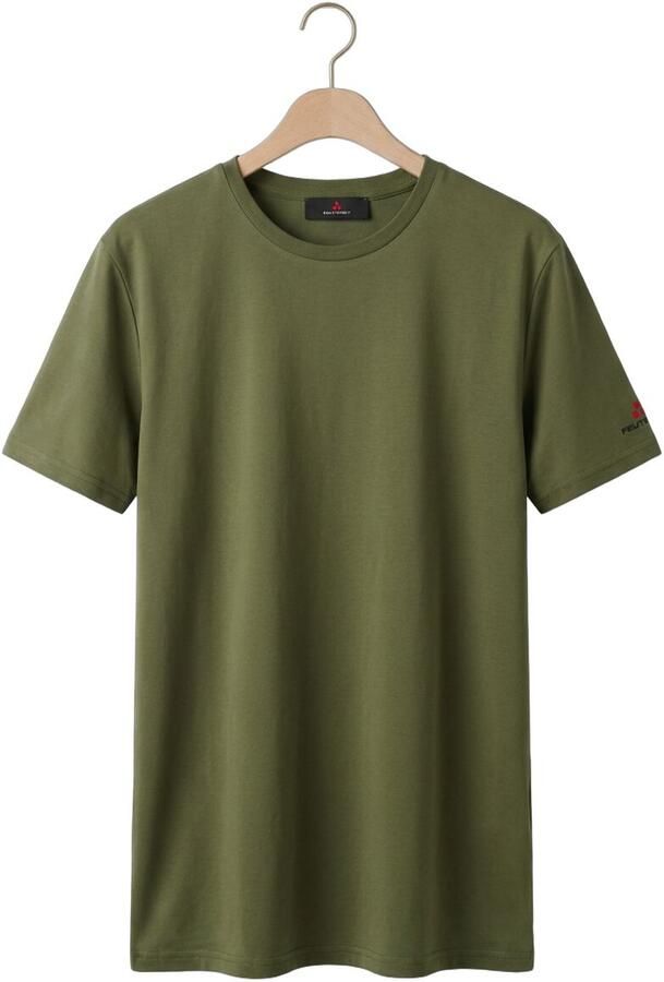 PEUTEREY Heren Polo's & T-shirts Zole 02 Olijf - Foto 4