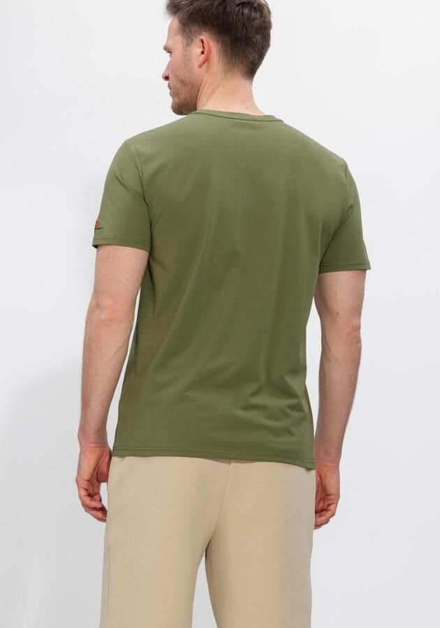 PEUTEREY Heren Polo's & T-shirts Zole 02 Olijf - Foto 3