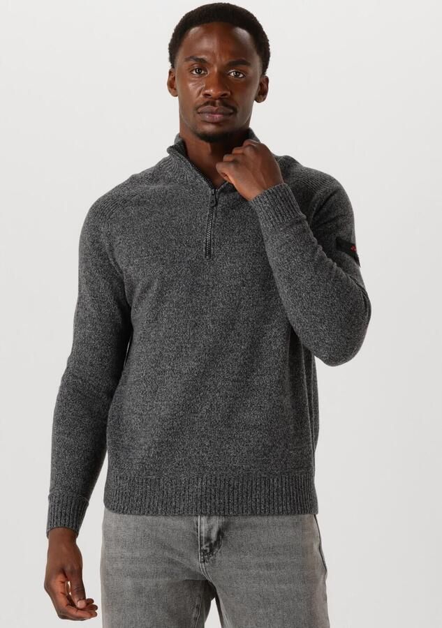 PEUTEREY Heren Truien & Vesten Braille 03 Donkergrijs - Foto 4