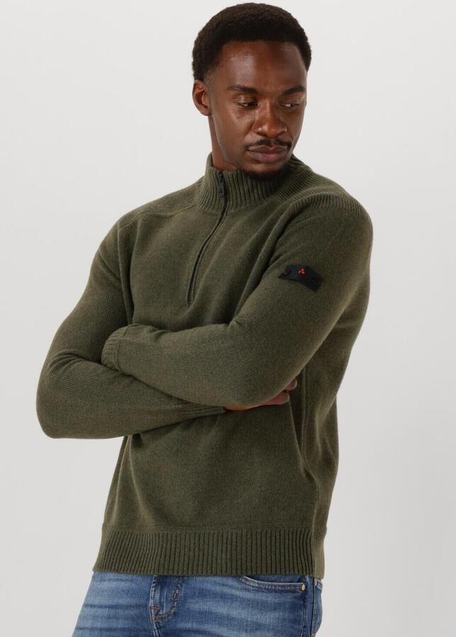 PEUTEREY Heren Truien & Vesten Braille 03 Khaki - Foto 4