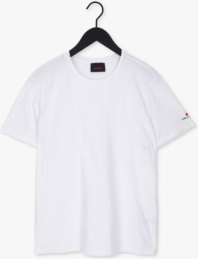 Peuterey Upgrade je casual garderobe met dit hoogwaardige katoenen T-shirt White Heren