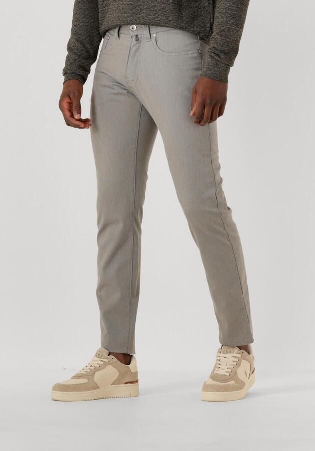 Pierre Cardin Tapered Katoenen Broek met Futureflex Technologie Gray Heren - Foto 4