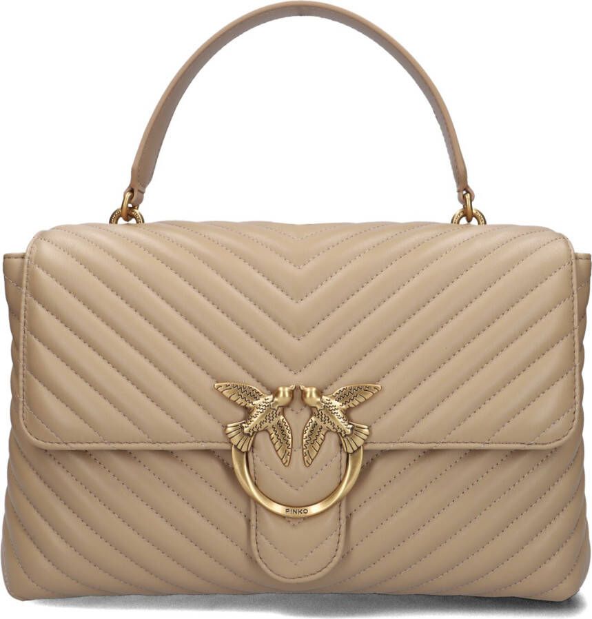 Pinko Beige Handtas Love Lady Puff Big Cl Sheep