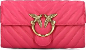 Pinko Roze Handtas Love One Wallet C