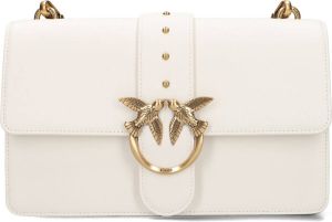 Pinko Crossbody bags Love One Classic Cl in white
