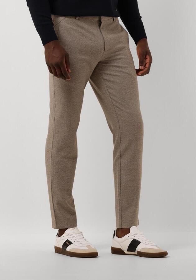 Plain Units Heren Bruine Broek Joshpl 838 Brown Heren - Foto 4