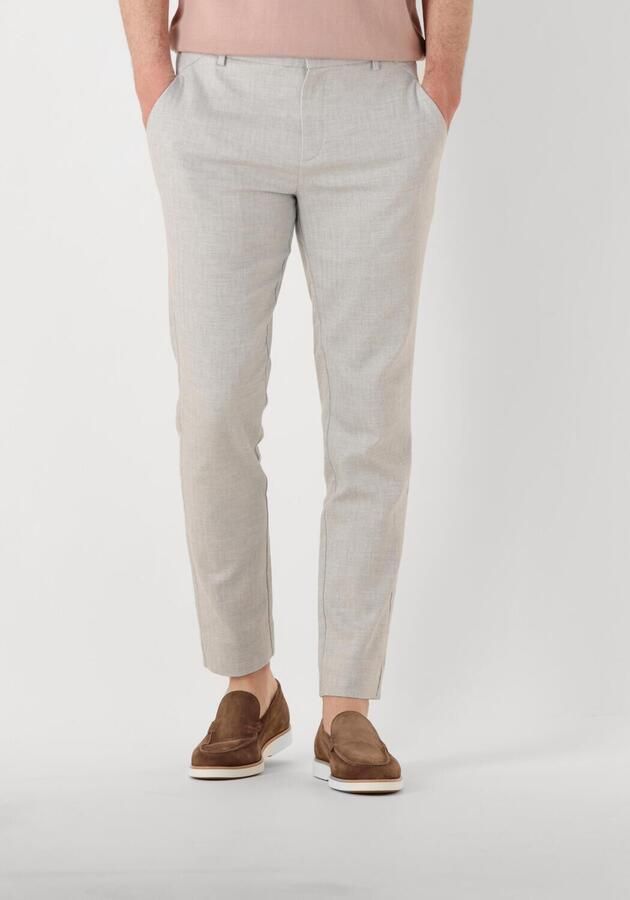 PLAIN Heren Broeken Josh Pl Lichtgrijs - Foto 3