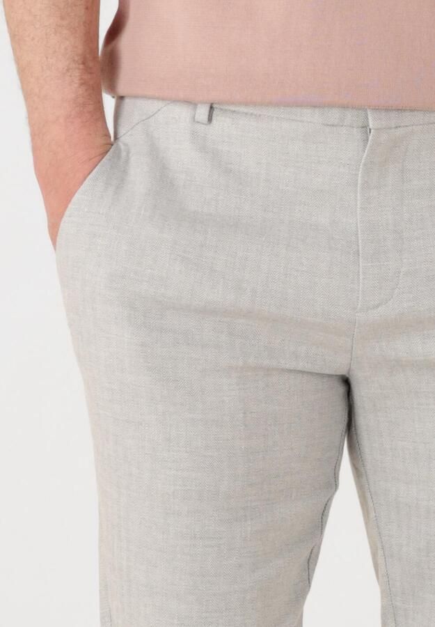 PLAIN Heren Broeken Josh Pl Lichtgrijs