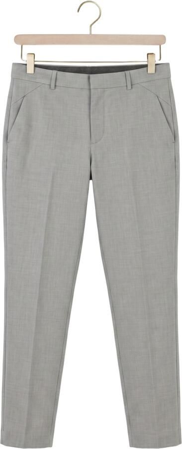 PLAIN Heren Broeken Joshpl 826 Steel Grey Melange Lichtgrijs - Foto 4