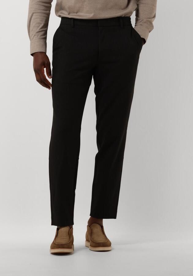 Plain Units Zwarte Herenbroek Theopl 838 Black Heren - Foto 4