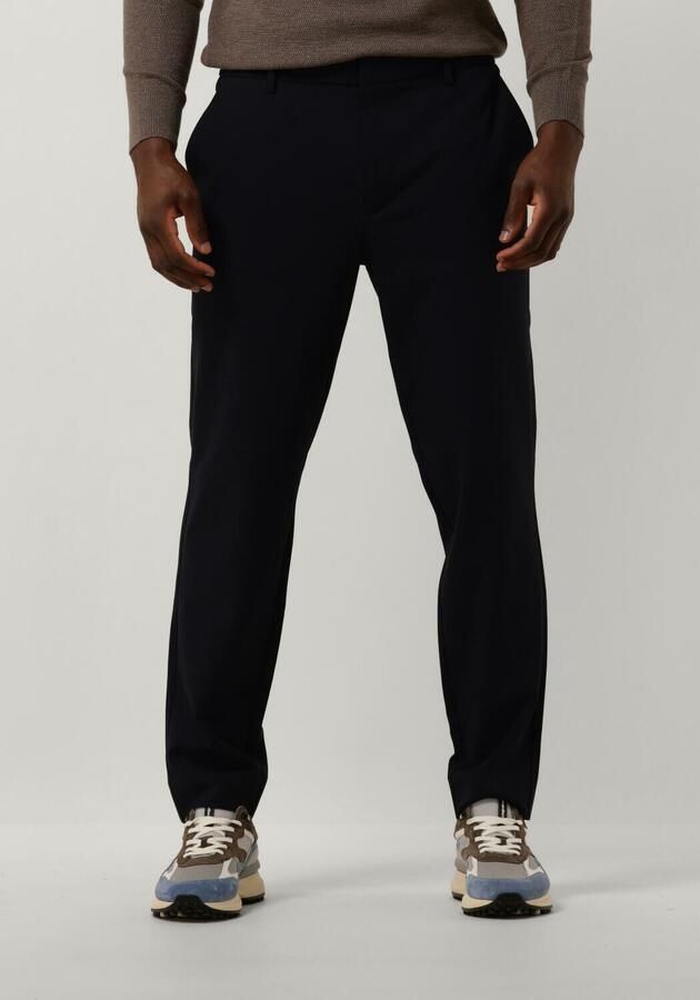 Plain Units Klassieke Chino Theo Navy Blue Heren - Foto 4