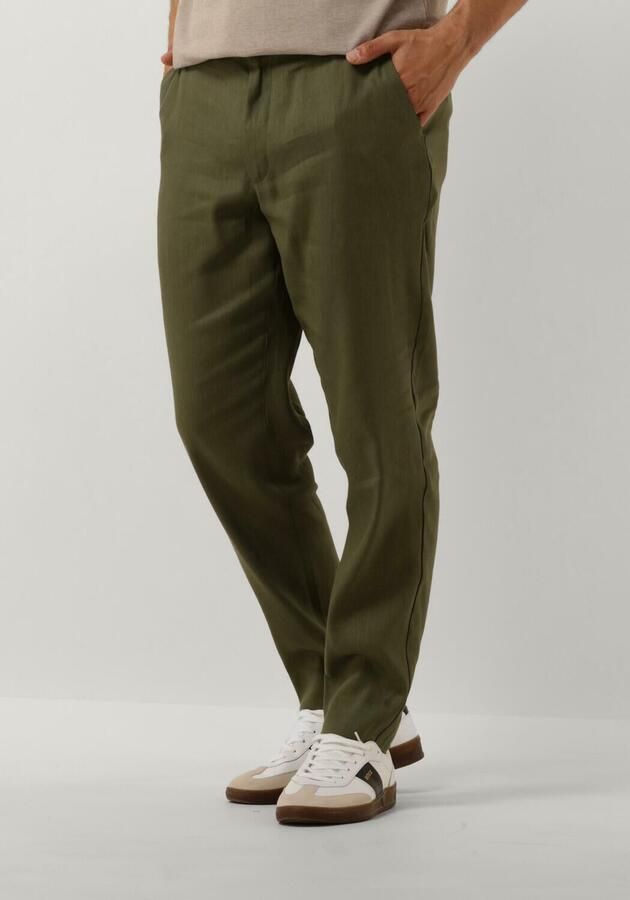 Plain Units Groene Theo Broek Green Heren - Foto 4