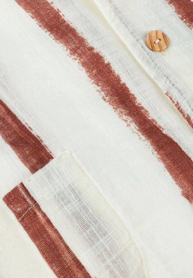 PLAY UP Baby Tops & T-shirts Printed Woven Shirt Bruin