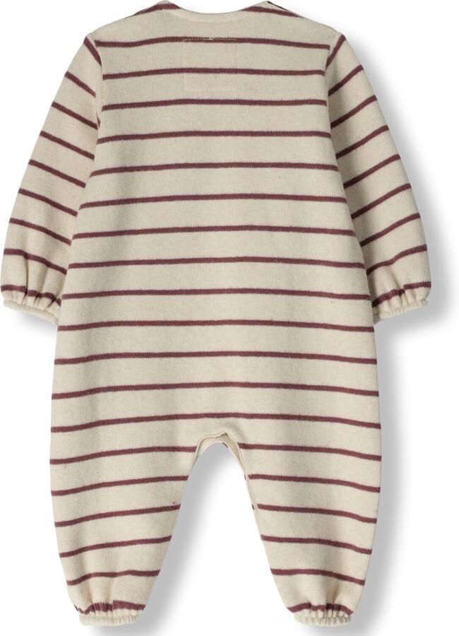 PLAY UP Baby Boxpakken Striped Flame Jersey Jumpsuit X Beige