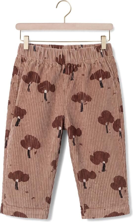 PLAY UP Baby Broeken Printed Corduroy Trousers Zand