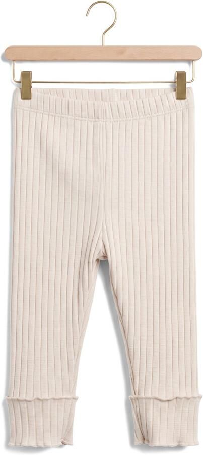 PLAY UP Baby Broeken Rib Leggings Ecru