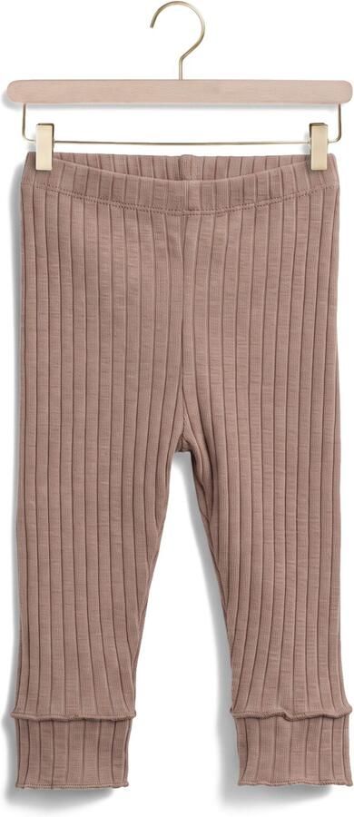 PLAY UP Baby Broeken Rib Leggings Taupe