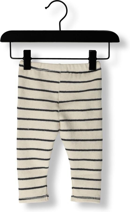 PLAY UP Baby Broeken Striped Jersey Leggings B Ecru