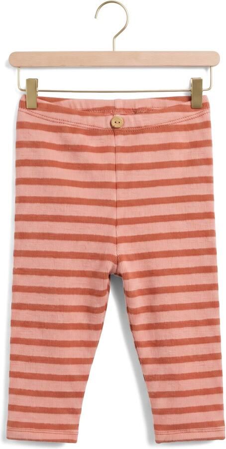PLAY UP Baby Broeken Striped Jersey Leggings Roze