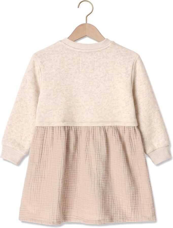 PLAY UP Baby Jurken Fleece Dress Beige - Foto 2