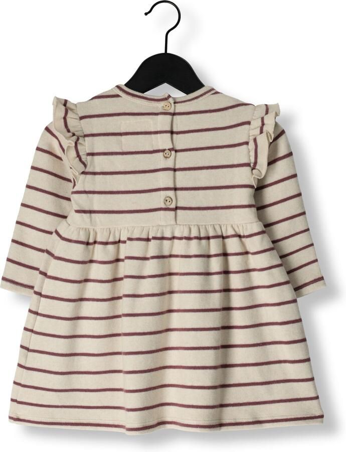 PLAY UP Baby Jurken Striped Jersey Dress Creme