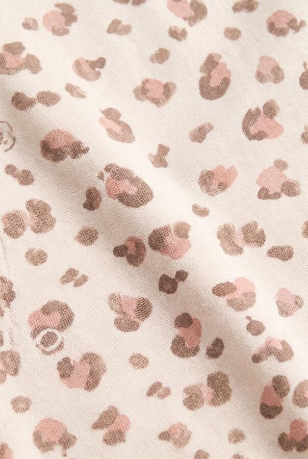 PLAY UP Baby Rompers Printed Rib Jumpsuit Beige - Foto 2