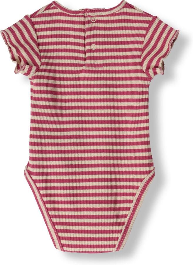 PLAY UP Baby Rompers Striped Rib Body Roze - Foto 1