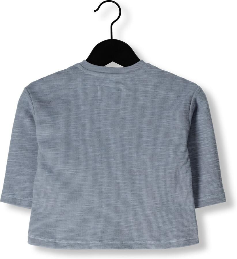 PLAY UP Baby Tops & T-shirts Rib Ls T-shirt B Lichtblauw